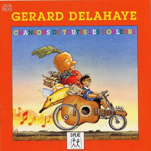 Couverture CHANSONS DE TOUTES LES COULEURS de Gérard DELAHAYE