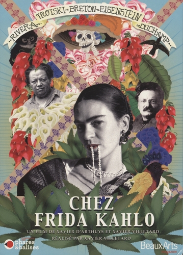 Couverture CHEZ FRIDA KAHLO