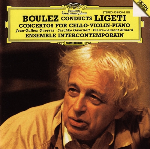Couverture CONCERTO VIOLONCELLE / CONCERTO VIOLON / CONCERTO PIANO de György LIGETI