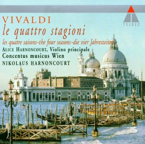 Couverture CONCERTI OP.8: 1-4 "LES 4 SAISONS" de Antonio VIVALDI