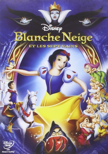 Couverture BLANCHE NEIGE ET LES SEPT NAINS de DISNEY