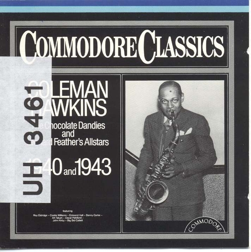Couverture THE CHOCOLATE DANDIES / LEONARD FEATHER'S ALLSTARS de Coleman HAWKINS