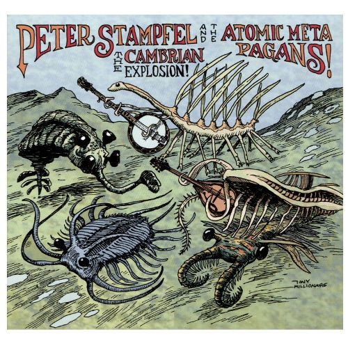 Couverture THE CAMBRIAN EXPLOSION de Peter STAMPFEL AND THE ATOMIC META PAGANS!