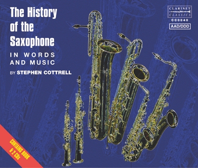Couverture HISTORY OF THE SAXOPHONE