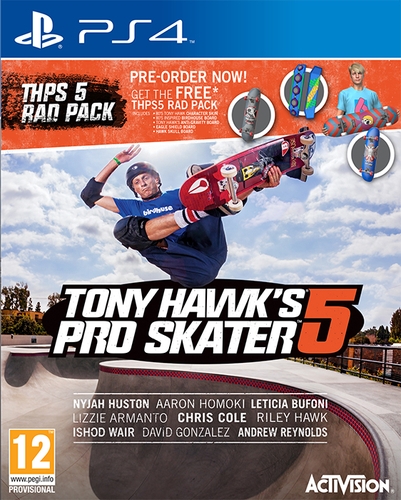 Couverture TONY HAWK'S PRO SKATER 5