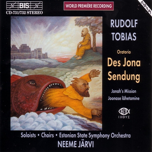 Couverture DES JONA SENDUNG de Rudolf TOBIAS