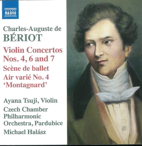 Couverture CONCERTOS VIOLON 4,6,7 de Charles-August de BERIOT