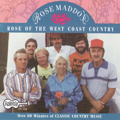 Couverture ROSE OF THE WEST COAST COUNTRY de Rose MADDOX