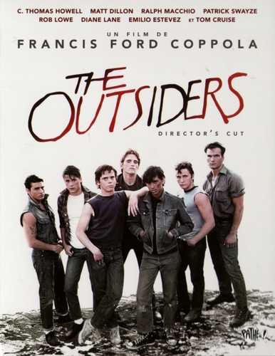 Couverture THE OUTSIDERS de Francis Ford COPPOLA