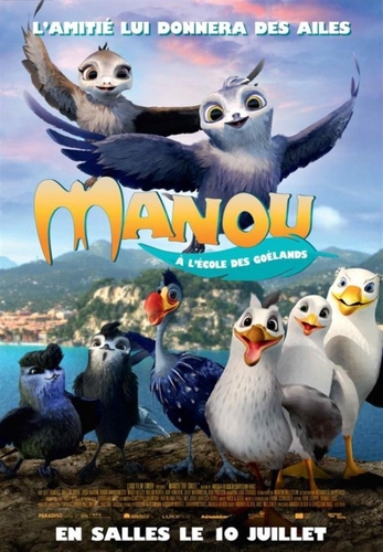 Couverture MANOU, À L'ÉCOLE DES GOÉLANDS de Andrea BLOCK