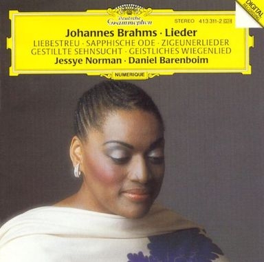 Couverture LIEDER de Johannes BRAHMS