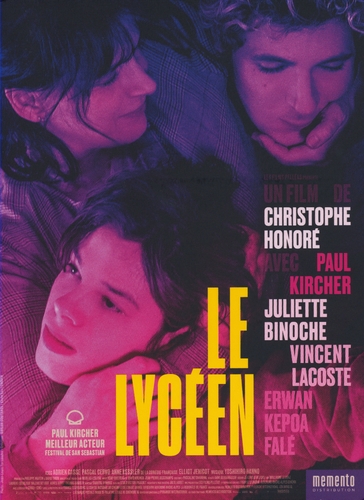 Couverture LE LYCÉEN de Christophe HONORÉ