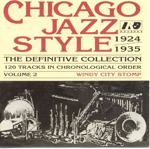 Couverture CHICAGO JAZZ STYLE 1924-35: WINDY CITY STOMP de CHICAGO