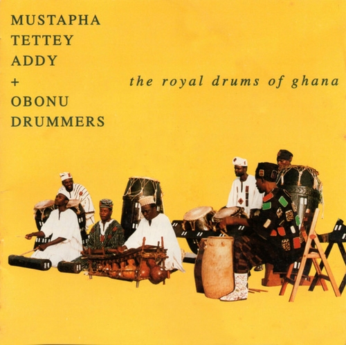 Couverture THE ROYAL DRUMMERS OF GHANA de Mustapha Tettey ADDY + OBONU DRUMMERS