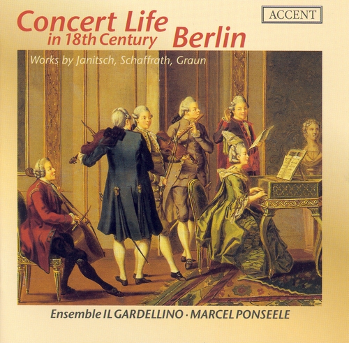 Couverture CONCERT LIFE IN 18TH CENTURY BERLIN