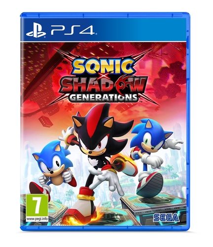 Couverture SONIC X SHADOW GENERATIONS