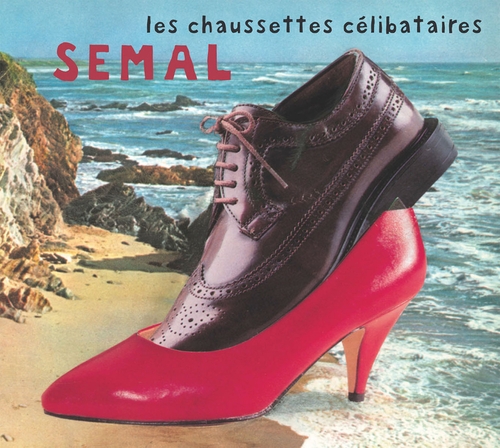 Couverture LES CHAUSSETTES CÉLIBATAIRES de Claude SEMAL