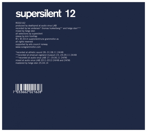 Couverture SUPERSILENT 12 de SUPERSILENT