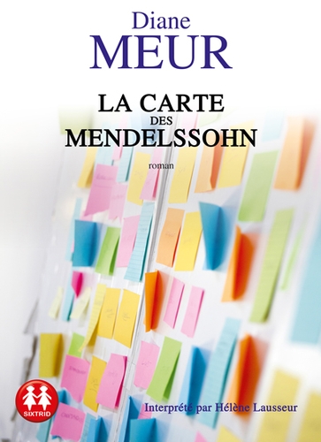 Couverture LA CARTE DES MENDELSSOHN de Diane MEUR