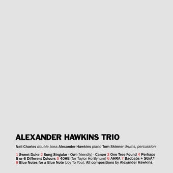 Couverture ALEXANDER HAWKINS TRIO de Alexander HAWKINS TRIO