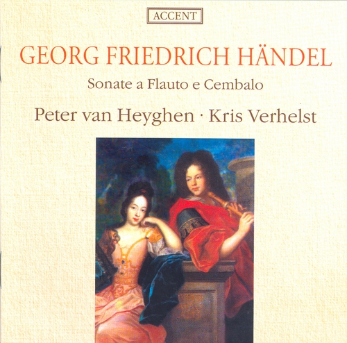 Couverture SONATE A FLAUTO E CEMBALO de Georg Friedrich HAENDEL