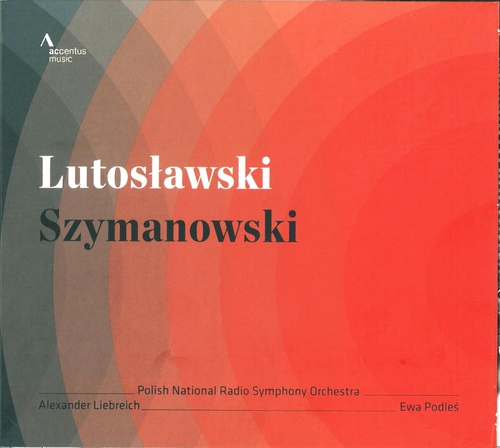 Couverture CONCERTO ORCHESTRE (+ SZYMANOWSKI) de Witold LUTOSLAWSKI