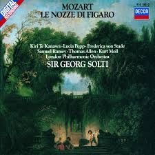 Couverture LE NOZZE DI FIGARO de Wolfgang Amadeus MOZART