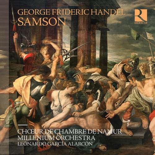 Couverture SAMSON de Georg Friedrich HAENDEL