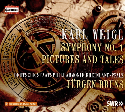 Couverture SYMPHONY N°1 - PICTURES AND TALES de Karl WEIGL
