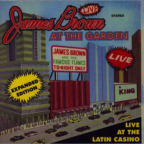 Couverture LIVE AT THE GARDEN (EXPANDED EDITION) de James BROWN
