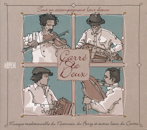 Couverture TOUT EN ACCOMPAGNANT LEUR DANSE de CARRÉ DE DEUX