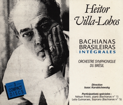 Couverture BACHIANAS BRASILEIRAS 1-9 (INTEGRALE) de Heitor VILLA-LOBOS