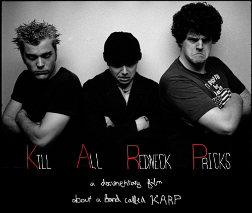 Couverture KILL ALL REDNECK PRICKS de KARP
