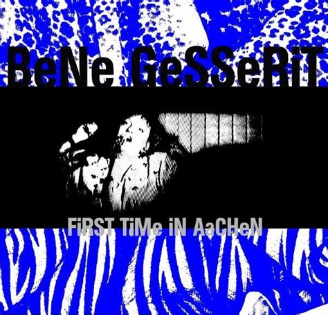 Couverture FIRST TIME IN ACHEN de BENE GESSERIT