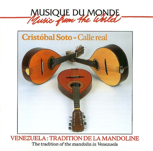 Couverture CALLE REAL: TRADITION DE LA MANDOLINE de Cristobal SOTO