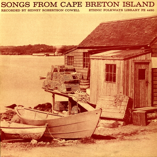 Couverture SONGS FROM CAPE BRETON ISLAND