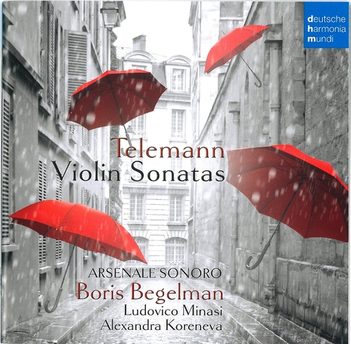 Couverture SONATES VIOLON de Georg Philipp TELEMANN