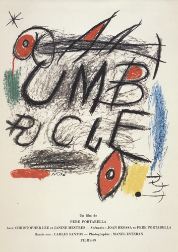 Couverture UMBRACLE de Pere PORTABELLA