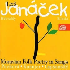Couverture POESIE MORAVE EN CHANSONS / POESIE HUKVALDY / CH.SILESIENS de Leos JANACEK