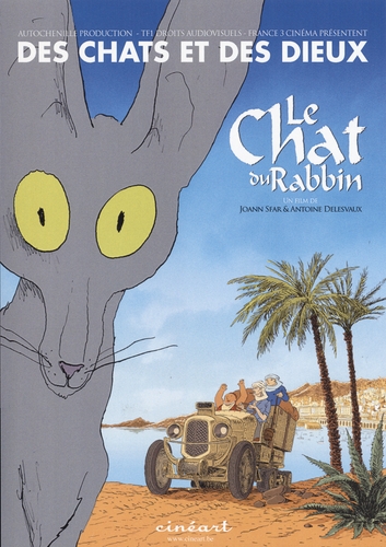 Couverture LE CHAT DU RABBIN de Joann SFAR