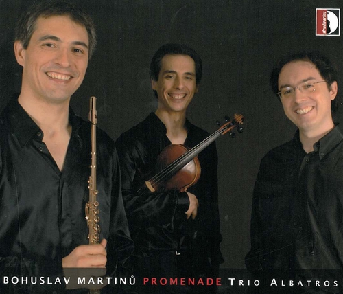Couverture PROMENADE / MADRIGAL SONATA / SONATE FLUTE / SONATE VIOLON 1 de Bohuslav MARTINU