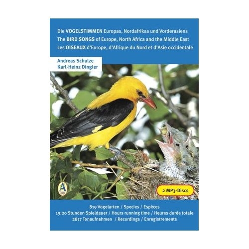 Couverture LES OISEAUX D'EUROPE, AFRIQUE DU NORD & ASIE OCCIDENTALE de Andreas SCHULZE & KARL-HEINZ DINGLER