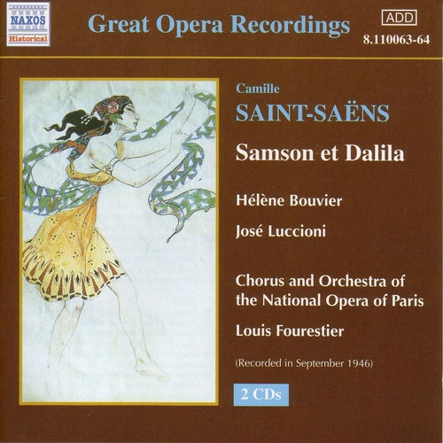 Couverture SAMSON ET DALILA de Camille SAINT-SAËNS