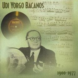 Couverture UDI YORGO BACANOS 1900-1977 de Yorgo BACANOS