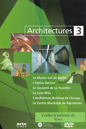 Couverture ARCHITECTURES, VOLUME 3