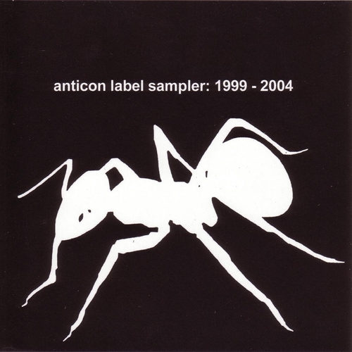 Couverture ANTICON LABEL SAMPLER 1999-2004 de RAP...