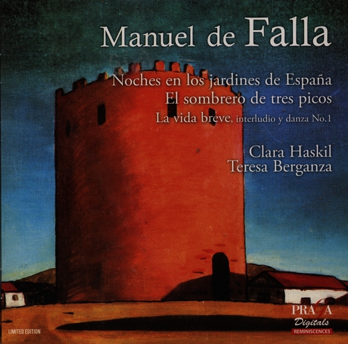 Couverture NOCHES EN LOS JARDINES DE ESPANA / VIDA BREVE / .... de Manuel de FALLA