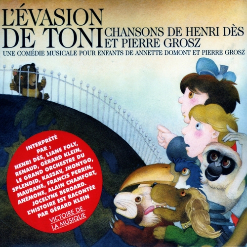 Couverture L'ÉVASION DE TONI: TONI ET VAGABOND, 2 de Henri DÈS & Pierre GROSZ