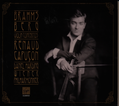 Couverture CONCERTO VIOLON (+ BERG) de Johannes BRAHMS