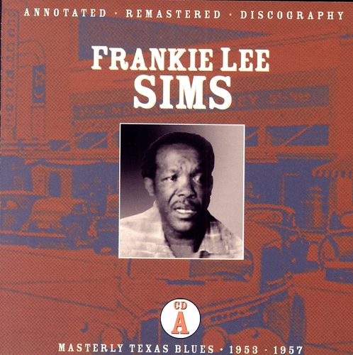Couverture MASTERLY TEXAS BLUES de Frankie Lee SIMS/MERCY DEE WALTON